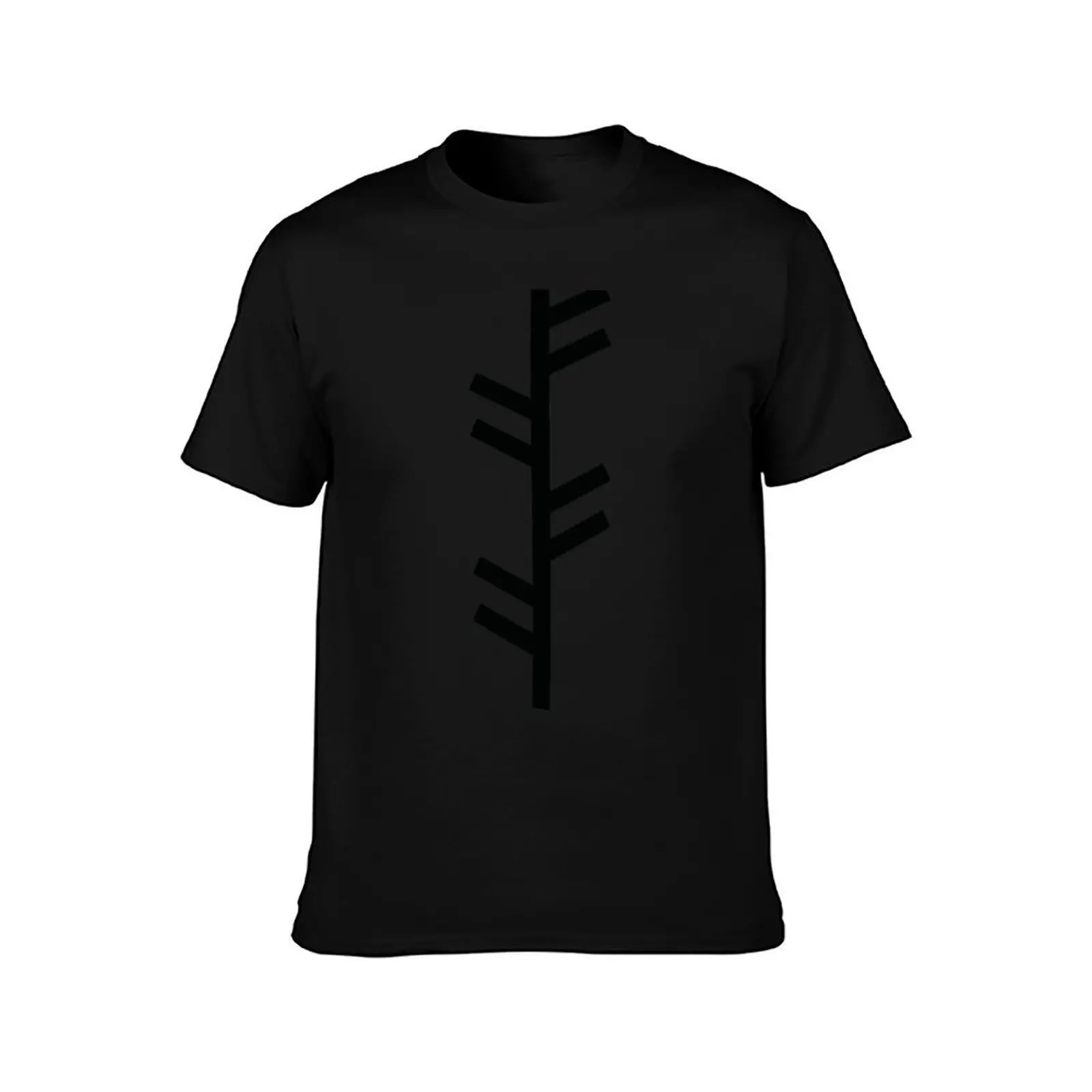Fehu Runic Tree T-Shirt Outdoor Sports Lightweight Tee T-Shirt