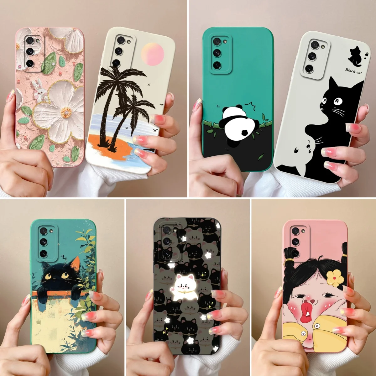 For Samsung Galaxy S20 FE Plus Ultra Case Cute Protector For Samsung S 20 Phone Back Cover Soft Liqiud Silicone Bumper Fundas