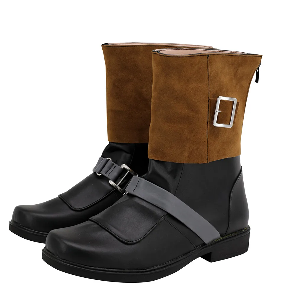 Cal kestis cosplay schuhe stiefel tv survivor fantasy erwachsene männer halloween kostüme zubehör maßge schneidert