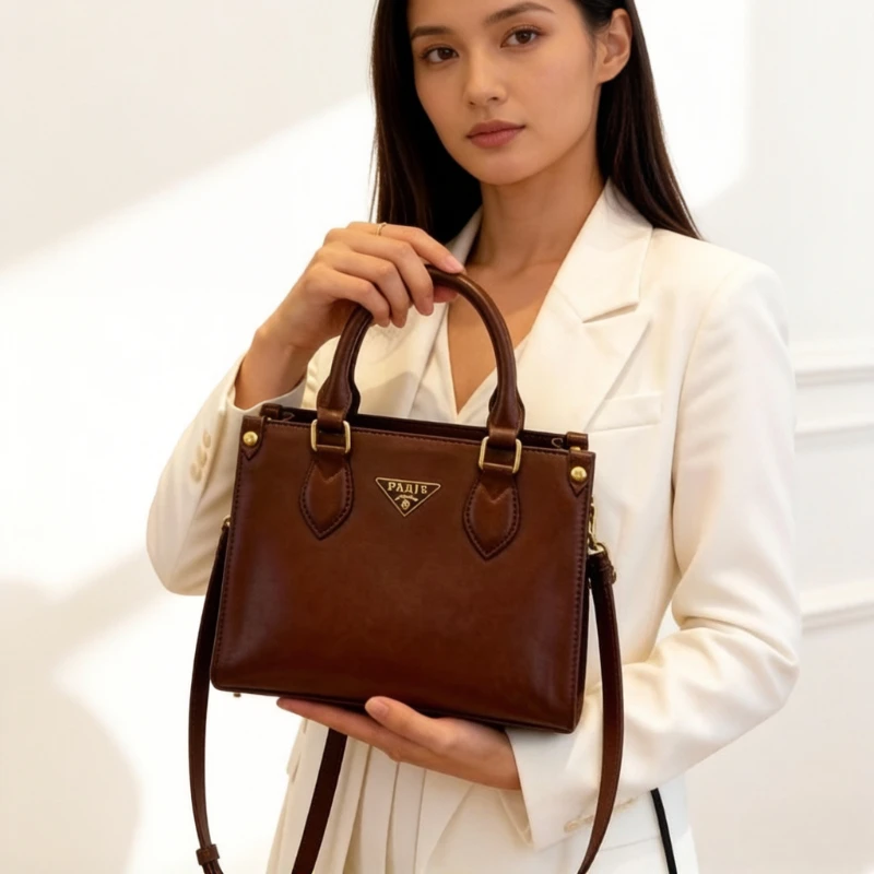 

Designer Large Capacity Diaper Bag: Elegant Crossbody Messenger Bag For Women With Minimalist Vintage Style And Luxury Look