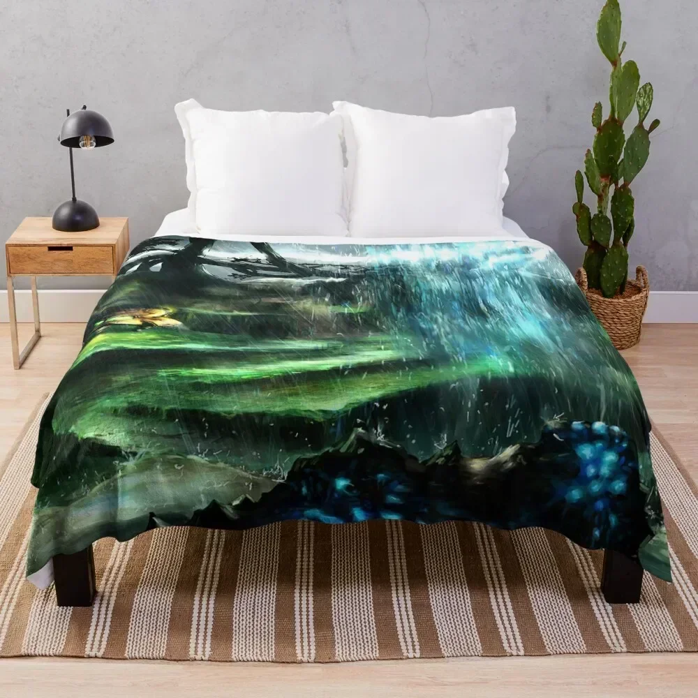 

Metroid Metal: Tallon Overworld- Where it all begins Throw Blanket Soft Home Decor Blanket for Couch Bedroom