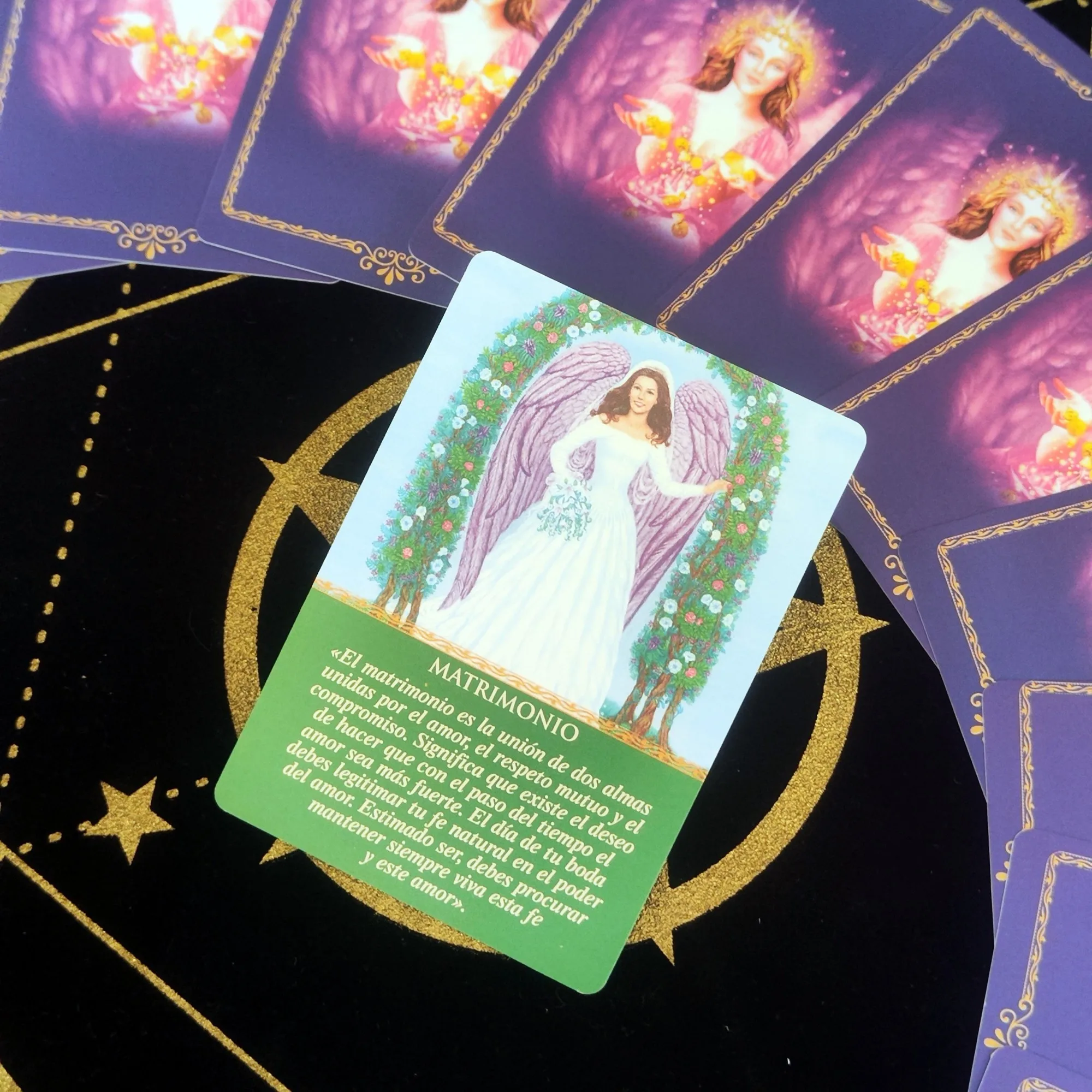 Spanish Version Daily Guidance From Your Angels Oracle Cards: 365 Angelic Messages to Soothe, Heal, and Open Your Heart image 5