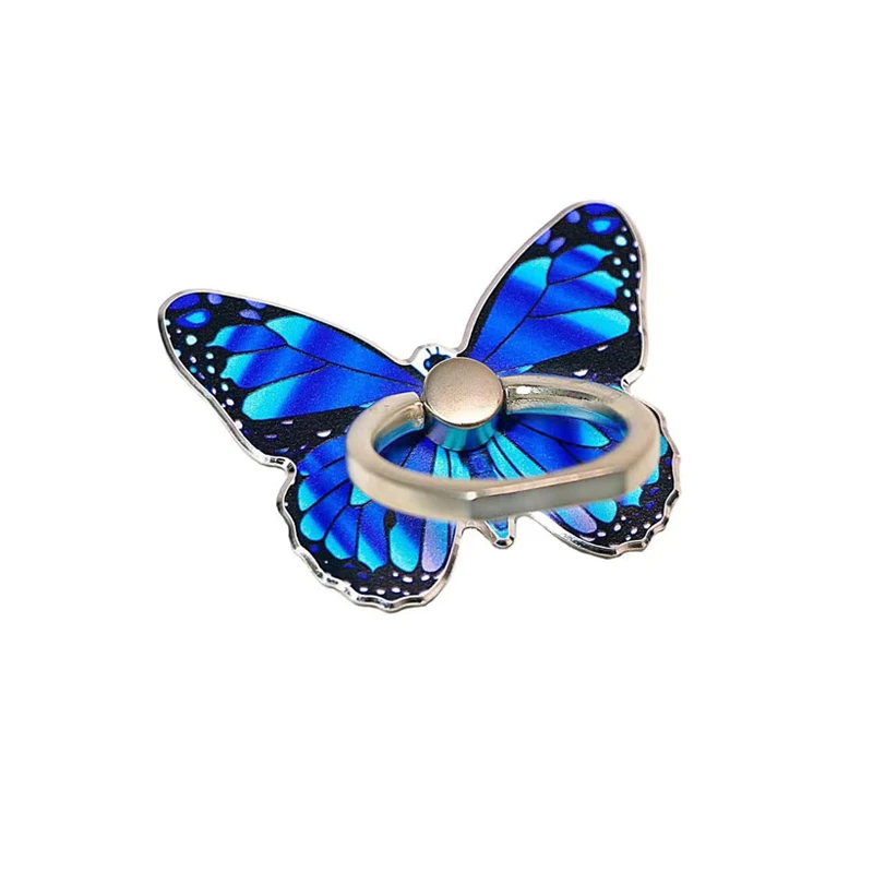 

Кольцо-держатель для мобильного телефона подставка, милый держатель для телефона-бабочки, 360° ° Поворотная подставка для пальцев, совместимая со всеми смартфонами