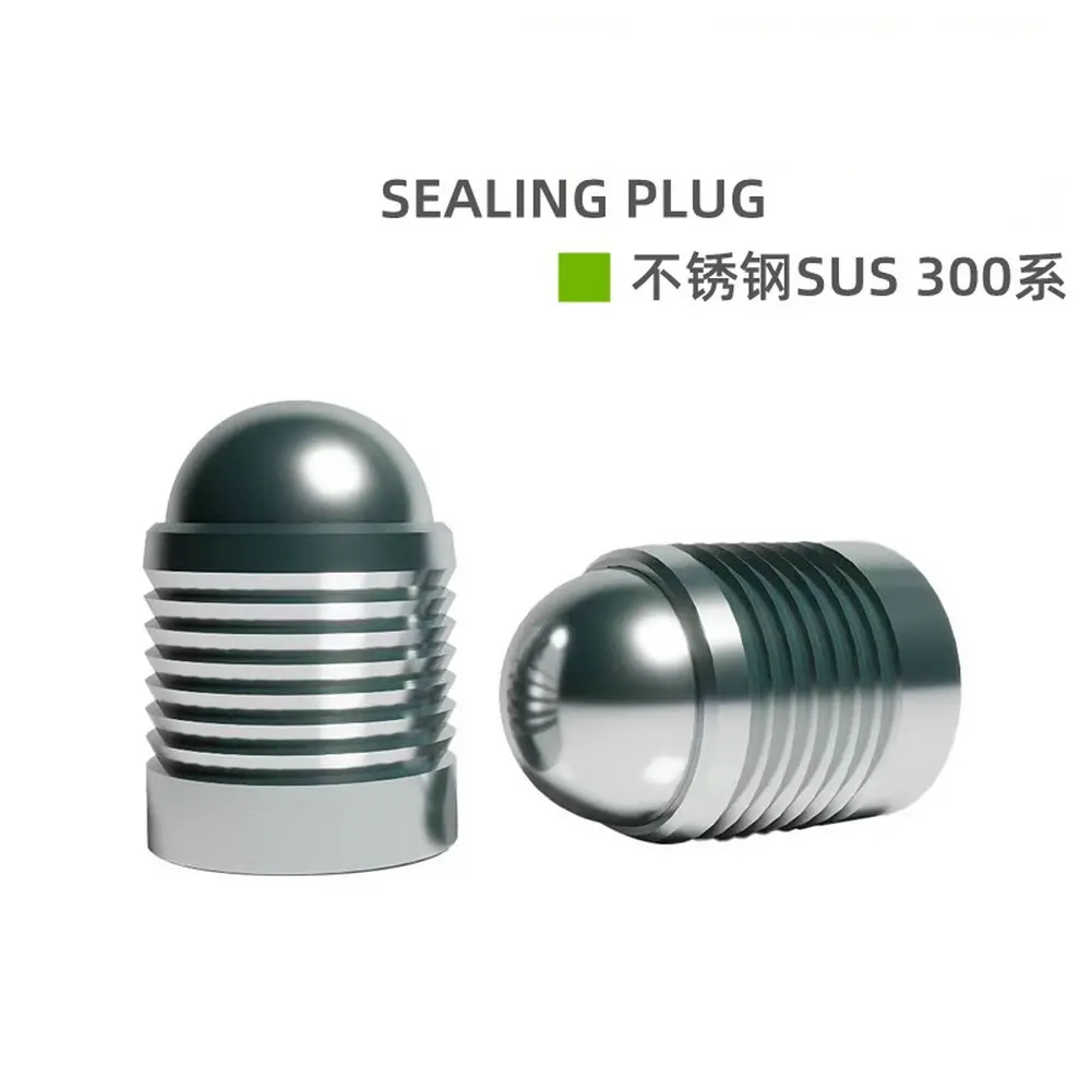 Stainless Steel Sleeve and Ball Sealing Plug Diameter 3mm 4mm 5mm 6mm 7mm 8mm 9mm 10mm 12mm 14mm