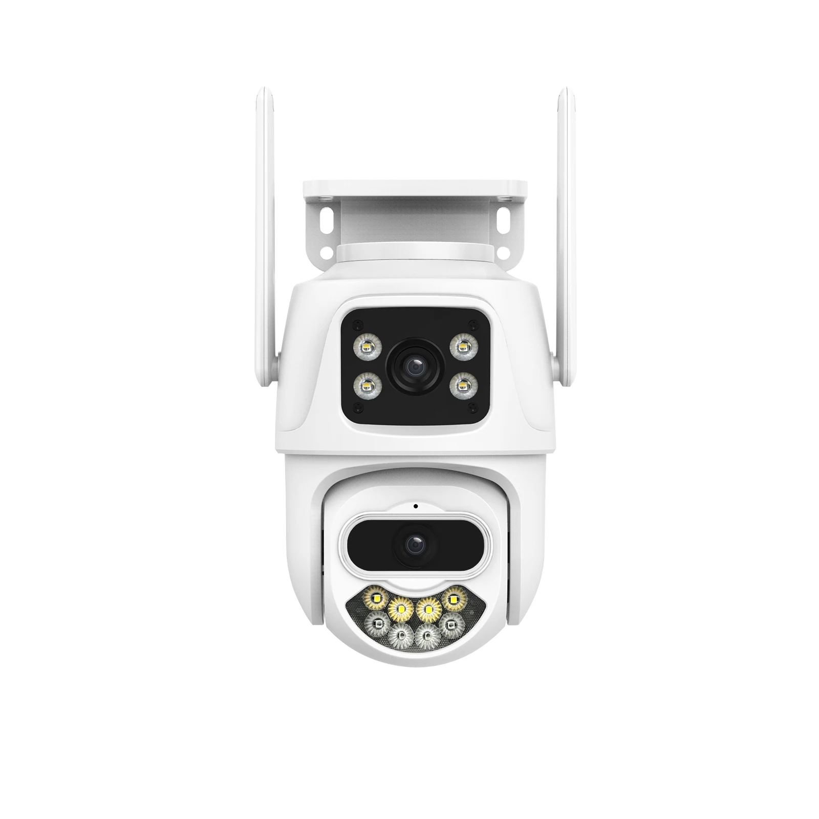 IP Camera Dual-Lens Human Detect CCTV Security Camera Night Vision Outdoor Wifi Surveillance Camera ICsee