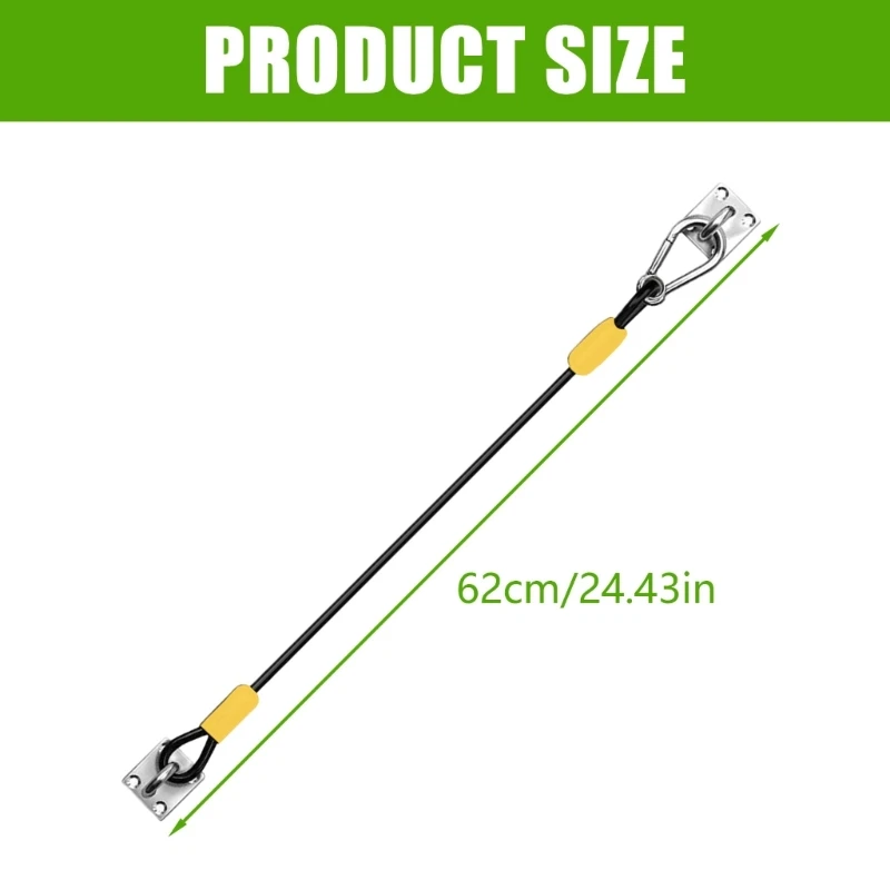 2 Chiếc Ngoài Trời Nắp Thùng Khóa Kim Loại Xây Dựng Thùng Khóa Dài & Sức Mạnh Thả Con Tàu