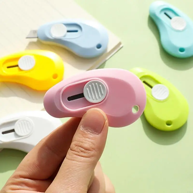 6pcs Small Utility Couteaux Small Box Cutter Cutter Paper Paper Cutter