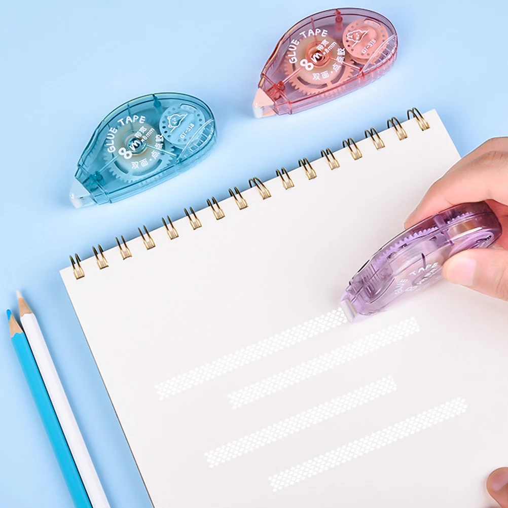 

4 Pcs Double Sided Correction Tape White Eraser Tape for Students Office Smooth Writing Correction Roller Tapes Classroom