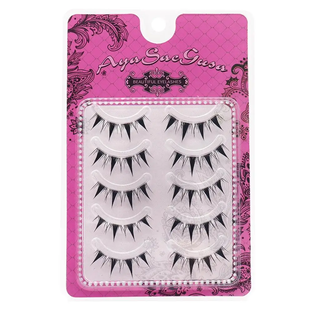 Geen lijm Valse wimpers Einde zonwimpers Natuurlijke pluizige DIY wimperextensions Zelfklevende make-up C Curl Mix Lash Clusters