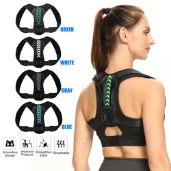 1PCS Adjustable Back Posture Corrector Belt Clavicle Spine Men Women Home Office Upper Back Waist Shoulder Posture Correction