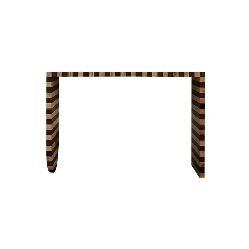 

2026 American country solid wood entrance table, living room against the wall French entrance table