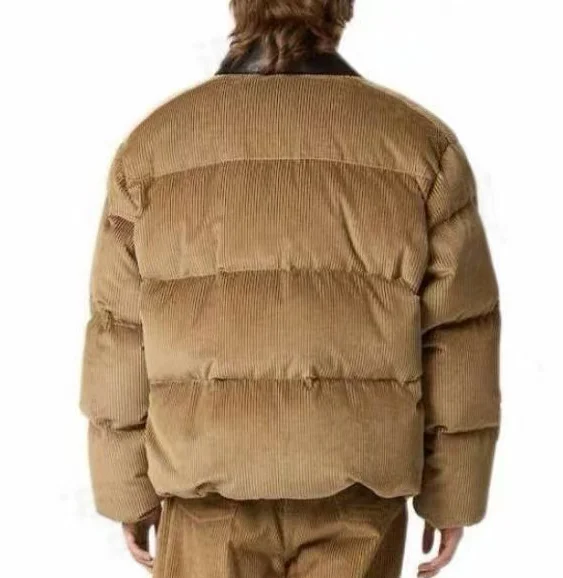 الخريف والشتاء جديد عارضة التطريز المتناقضة الجلود طوق المألوف جيب الرباط سترة الملابس النسائية