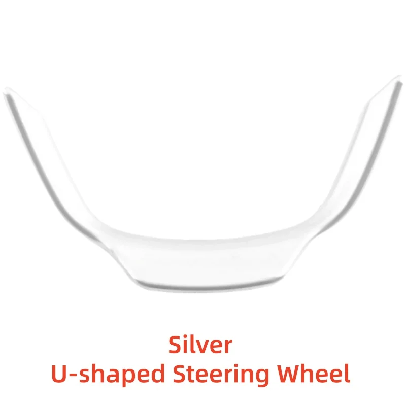 Car Upgrade Stickers Styling Chrome U-shaped Steering Wheel For Jeep Grand Cherokee 2017 Modification Decoration Accessories 2