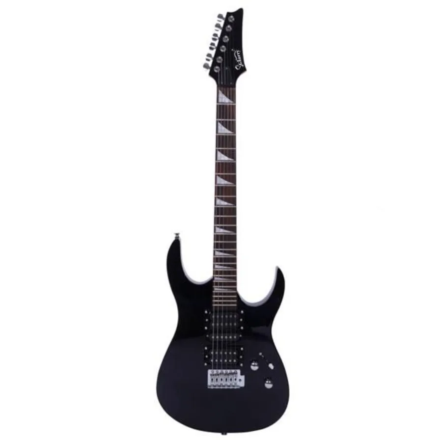 

[Do Not Sell on ]Glarry 170 Model With 20W Electric Guitar Pickup Hsh Pickup Guitar Stereo Bag Harness Picks Rocker Connector W