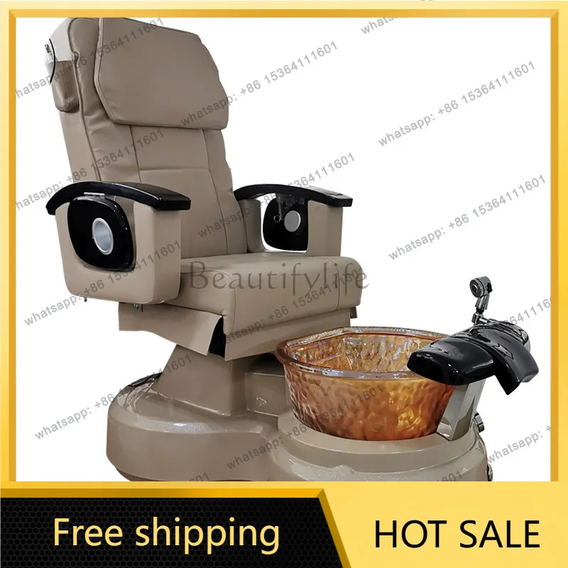 Factory Direct Sales Foreign Trade Nail Art Foot Chair Multifunctional Sofa Electric Eyelash Soaking Chair