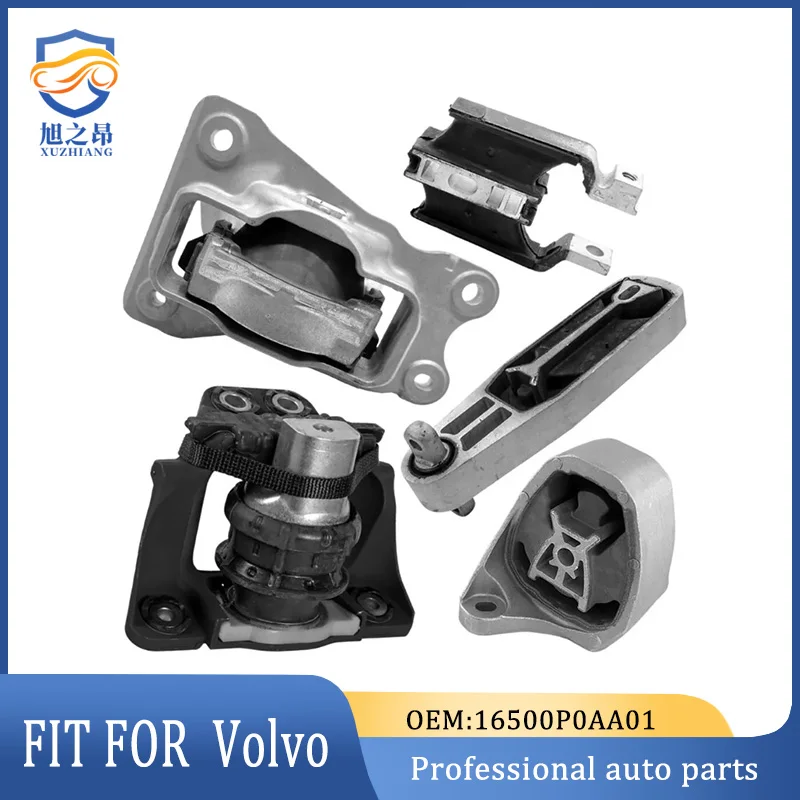 31682684 31330594 5PCS Engine Mounts & Automatic Transmission Mount For Volvo V90 XC60 21-18 2.0L 31480564 32298680 32255204