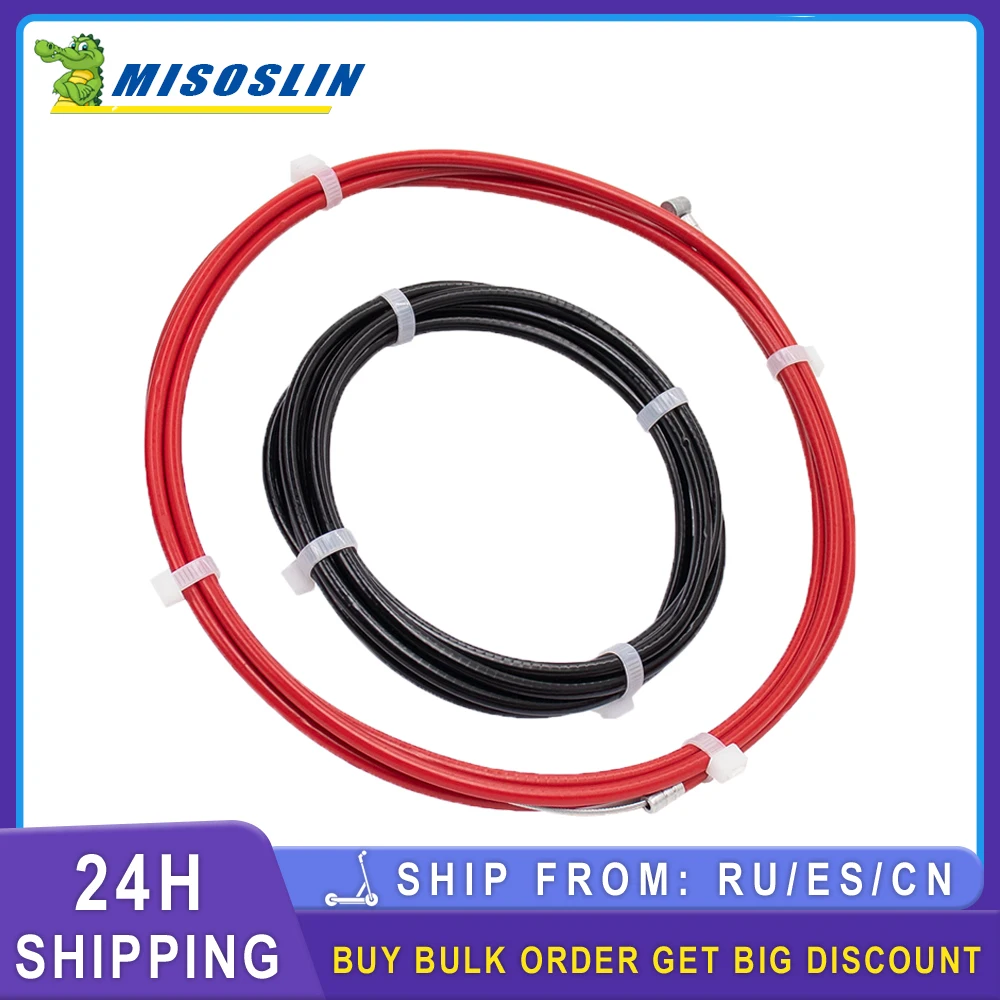 Red/Black Brake Cable Wire For Xiaomi 4 /4 Pro Electric Scooter General Line Cable Replacement Accessories