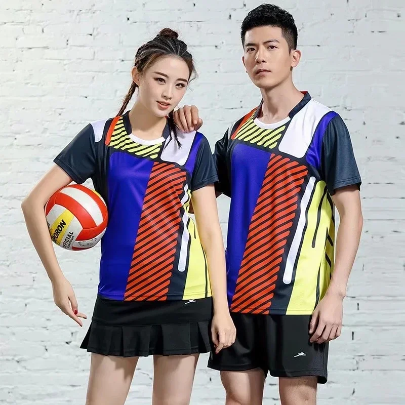 Men Women Tennis polo Shirt Shorts Sets , Badminton Jersey Shorts Suits , Girl Table Tennis T shirt Clothes , ping pong clothes