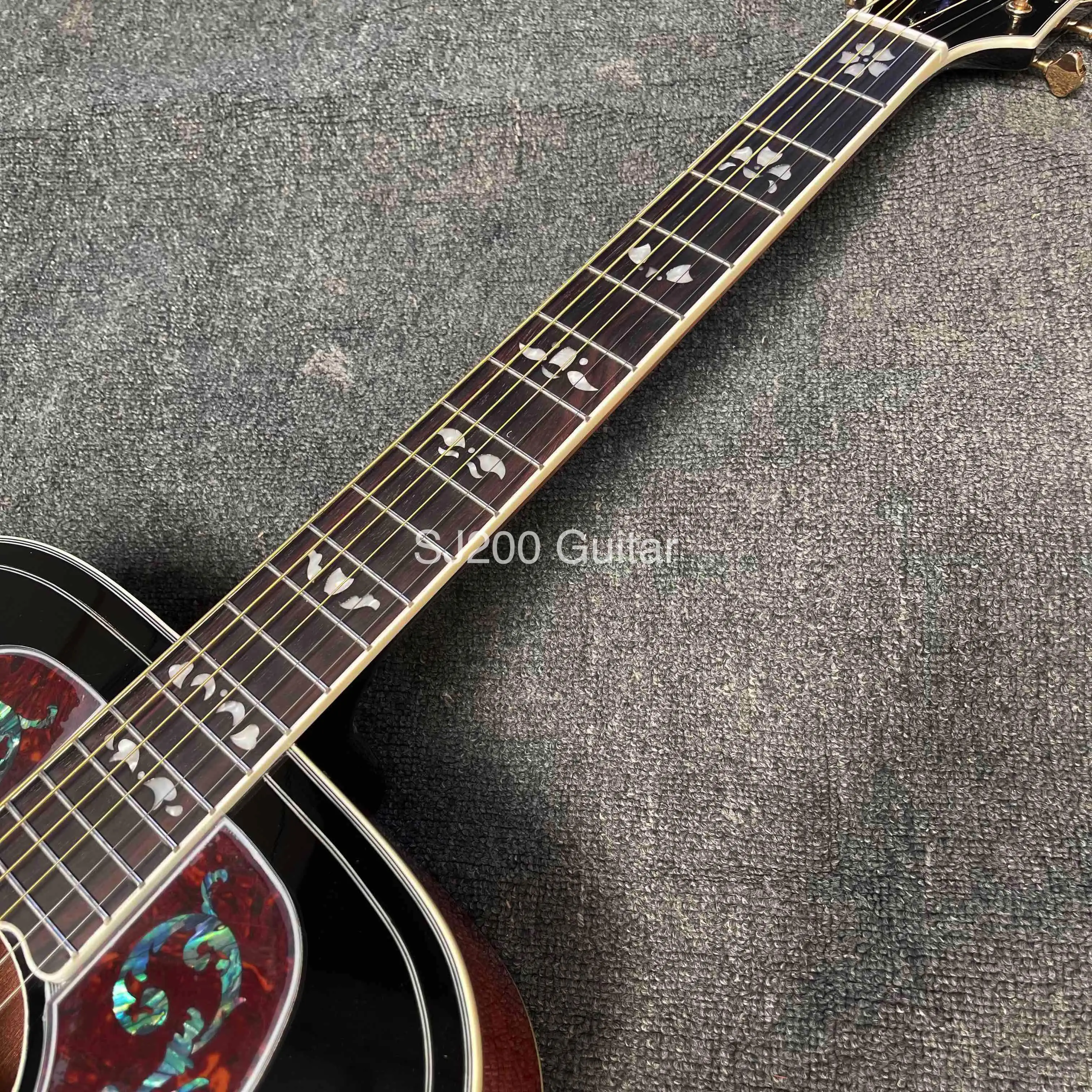 Custom GB SJ-200 Style Cocobolo with Double Pickguard acoustic guitar