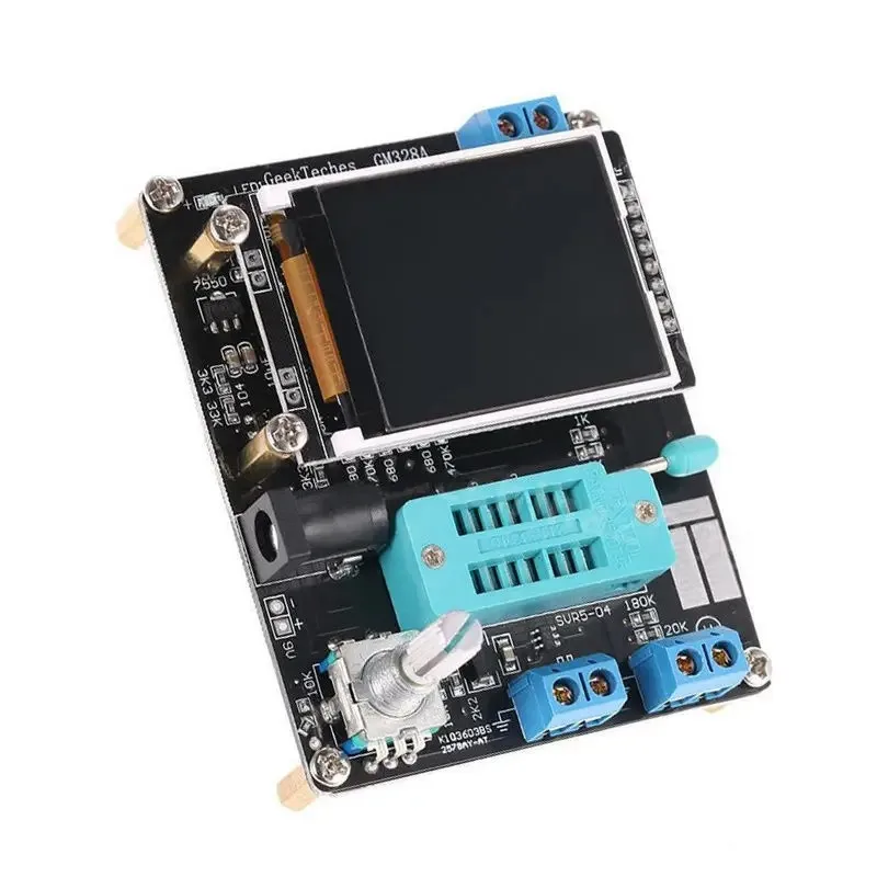 GM328 Mega328 Transistor Tester LCR Diode Capacitance Voltage Frequency Meter PWM Square Wave Frequency Signal Generator