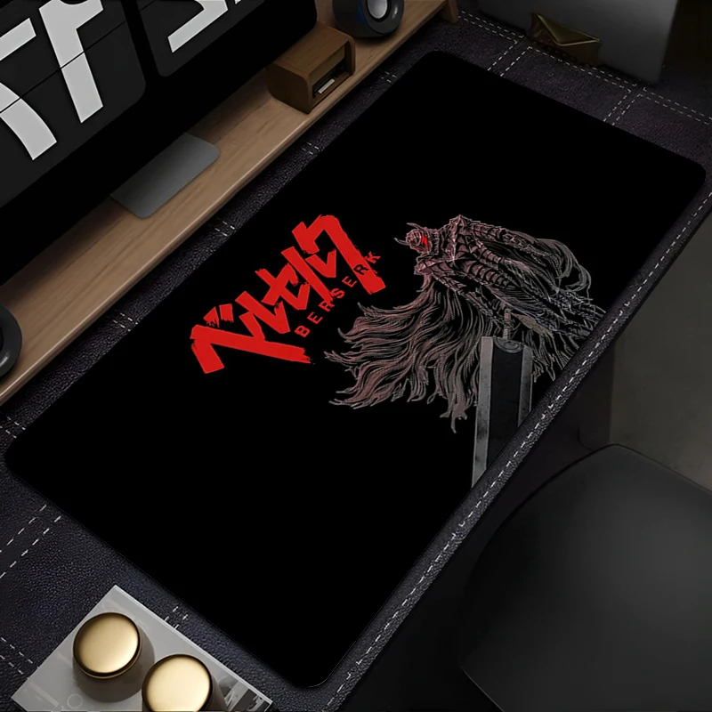 Mouse Pad Game Rubber Mini Pc Keyboard Pad B-BERSERK Laptop Computer Speed Desk Mat Computer Gaming Acessories Notbook Mousepad