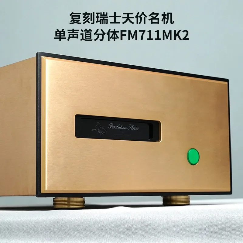 2022 new reference Swiss famous machine 711MK2 split single and dual channel balanced input power amplifier