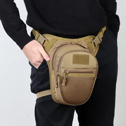 Pure-Color/Camouflage Chest Bag Waist Bag Lightweight Hiking Cycling Pack For Working Office