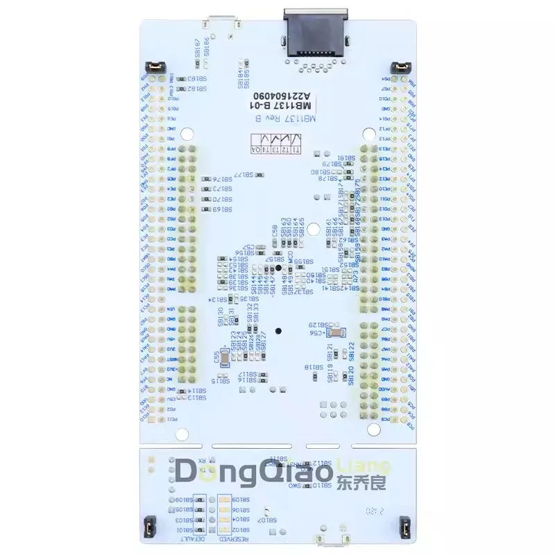 The original NUCLEO-F767ZI uses the STM32F767ZIT6 microcontroller STM32 Nucleo-144 development board