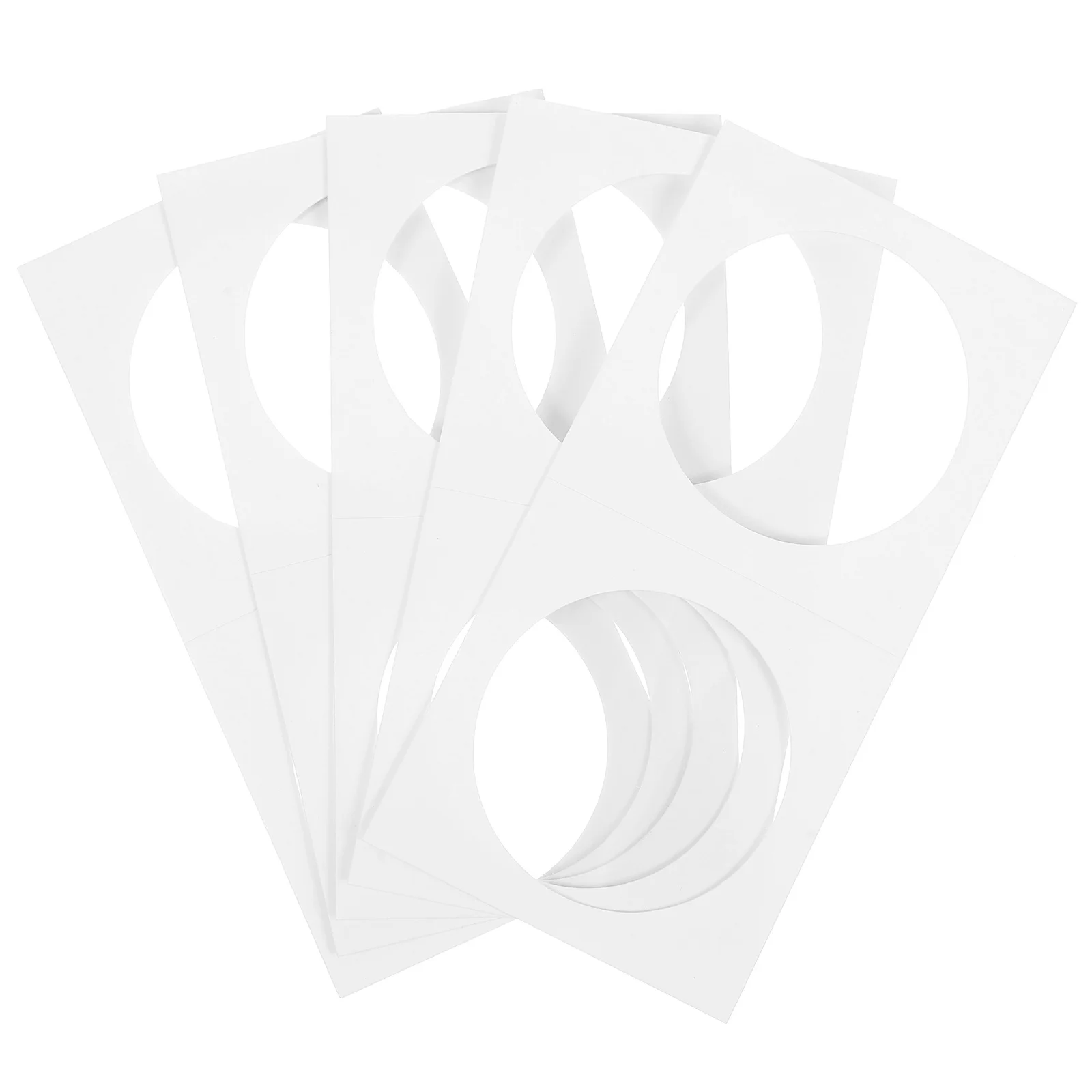 

50Pcs Paper Coin Holders Flips Collectors Lightweight Storage Protection Coin Flips 40mm Coins Organizer