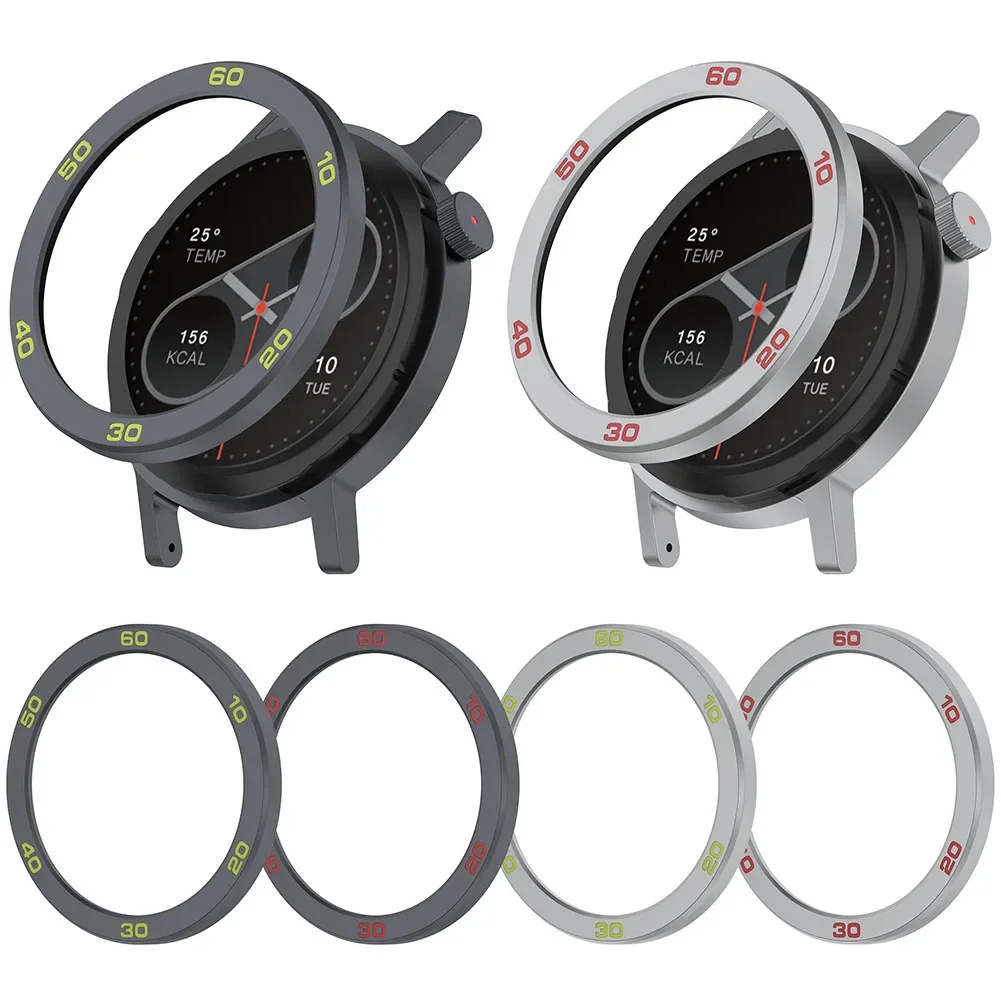 Metal Bezel Watch C…