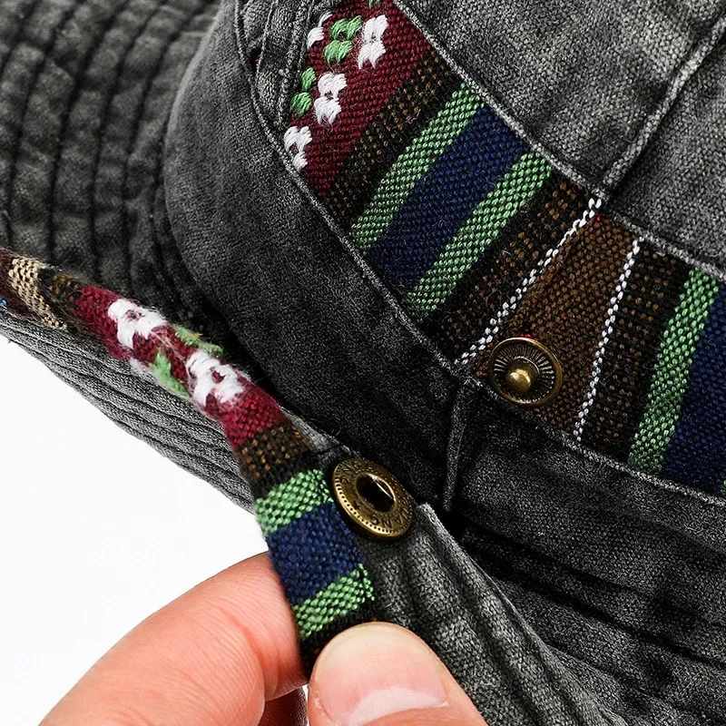 Sombrero para el sol para acampar a campo traviesa para montañismo al aire libre para hombres y mujeres, cómodo y transpirable, sombrero para el sol de vaquero, gorra de pesca