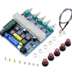 TPA3116 TPA3116D2 CA3169B 100W Bluetooth 5 HIFI Power Subwoofer Amplifier Board 2.1 Channel Class D Amplifier Audio Mother-board