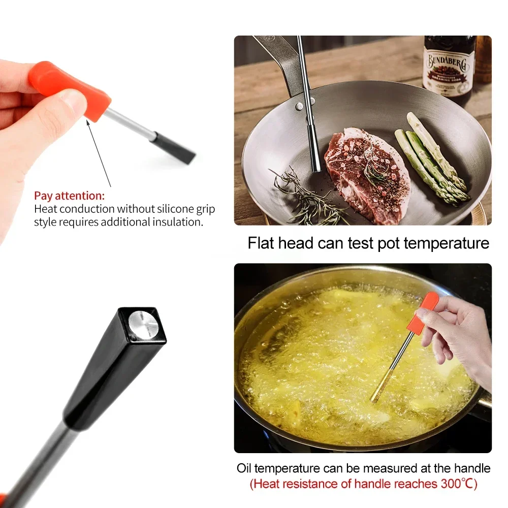 

Smoker Food Digital Meat Cooking Gift Bluetooth Great Kitchen Smart Barbecue Wireless Thermometer