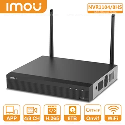 IMOU 4/8 Channels P2P Network Video Recorder Supports ONVIF and RTSP Protocol Smart H.265/Smart H.264 Wireless Cascading NVR