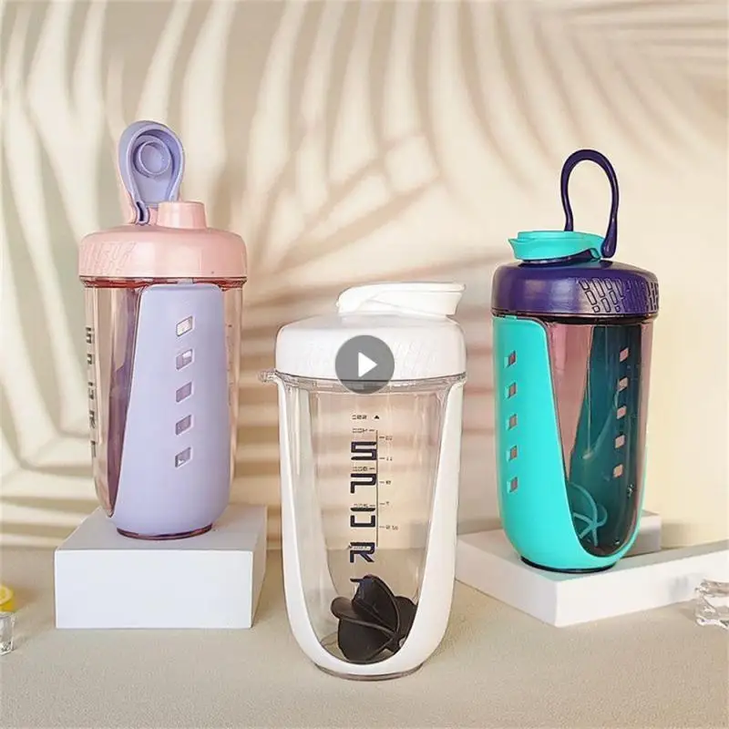 Shake Cup Multi-purpose Convenient Innovative Best Selling Ease Of Use Demand 600ml Sports Shake Bottle Mixing Cup Fitness Cup