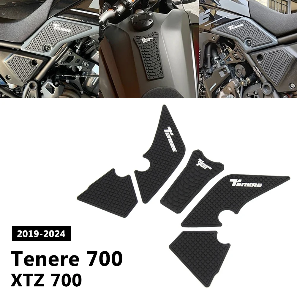 

Accessories 2024 Motorcycle FOR YAMAHA Tenere700 Motorcycle Sticker Tank Pad Protection Kit Tankpad TENERE 700 XTZ 700 XTZ700