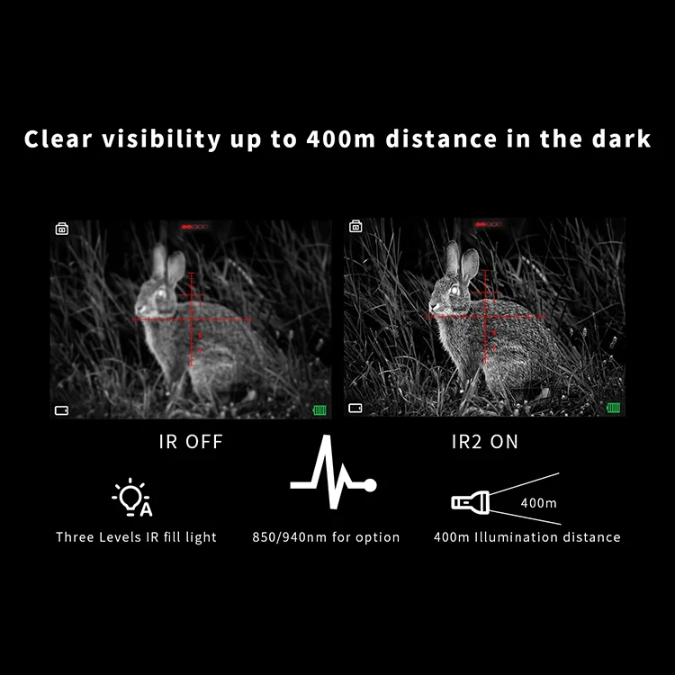 6.5-22x NV810 Scope Hunting Night Vision Monocular Night Vision Scope for Hunting