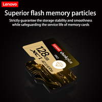 Lenovo Select Micro SD-Memory-Card, 256GB microSDXC 130MB/s Full HD & 4K UHD, UHS-I, U3, A1, V30, Expanded Storage for Phone