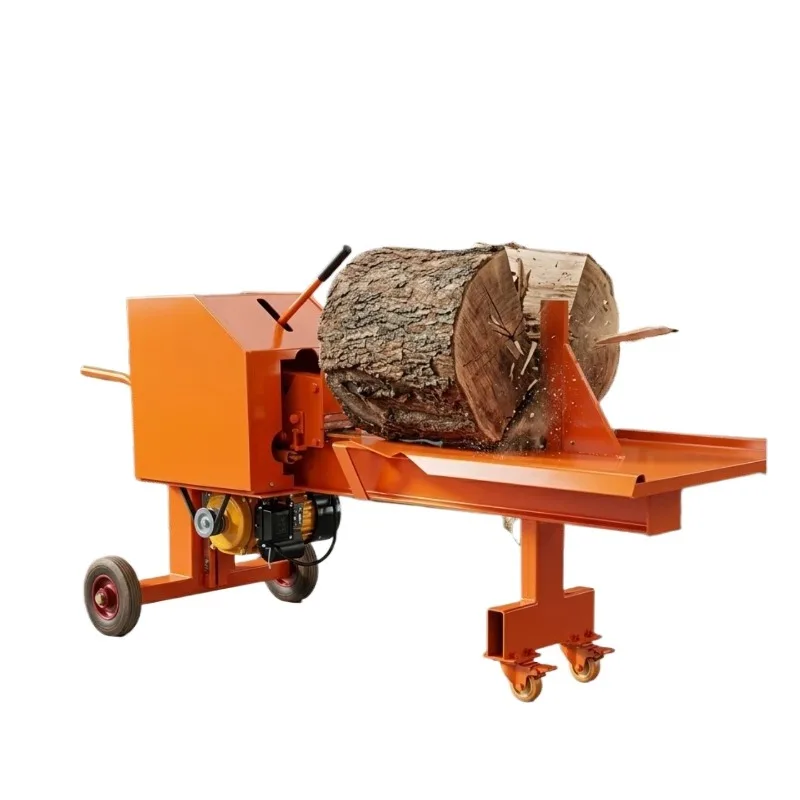 Fast Flywheel Log Splitter Automatic Wood Splitting Machine Farm Home Use Firewood Processor Heavy Duty