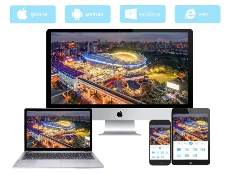 เครื่องบันทึกวิดีโอดิจิตอล XMeye 5MP 32 ช่อง 4K รองรับ H.265+  ใส่ฮาร์ดดิสก์ได้ 2 ตัว บันทึกได้ตลอด 24 ชั่วโมง สำหรับระบบกล้องวงจรปิด AHD และ IP