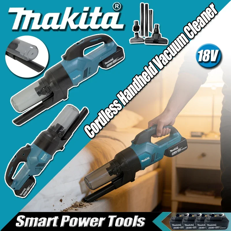 

2026 Makita Cordless Handheld Vacuum Cleaner for Home and Car Ideal for Hardwood and Carpet Floors