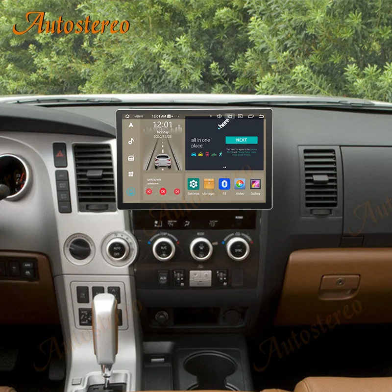 Auto Stereo Android 14 13.3 Inch For Toyota Tundra/Sequoia 2007-2014 Car GPS Navigation Multimedia Player Carplay Head Unit