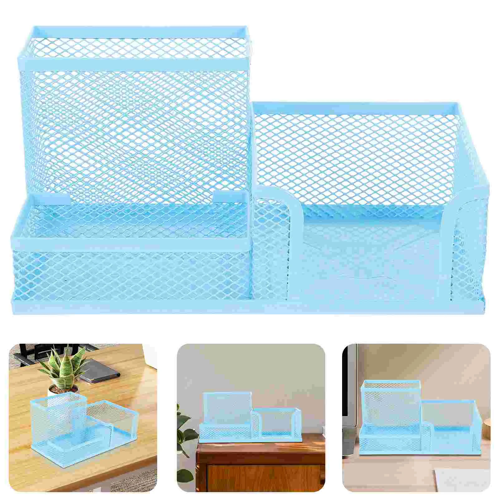 Metal Pen Holder Holders for Desk Accessories Lead Pencils Storage Parking Organizer Cup Office