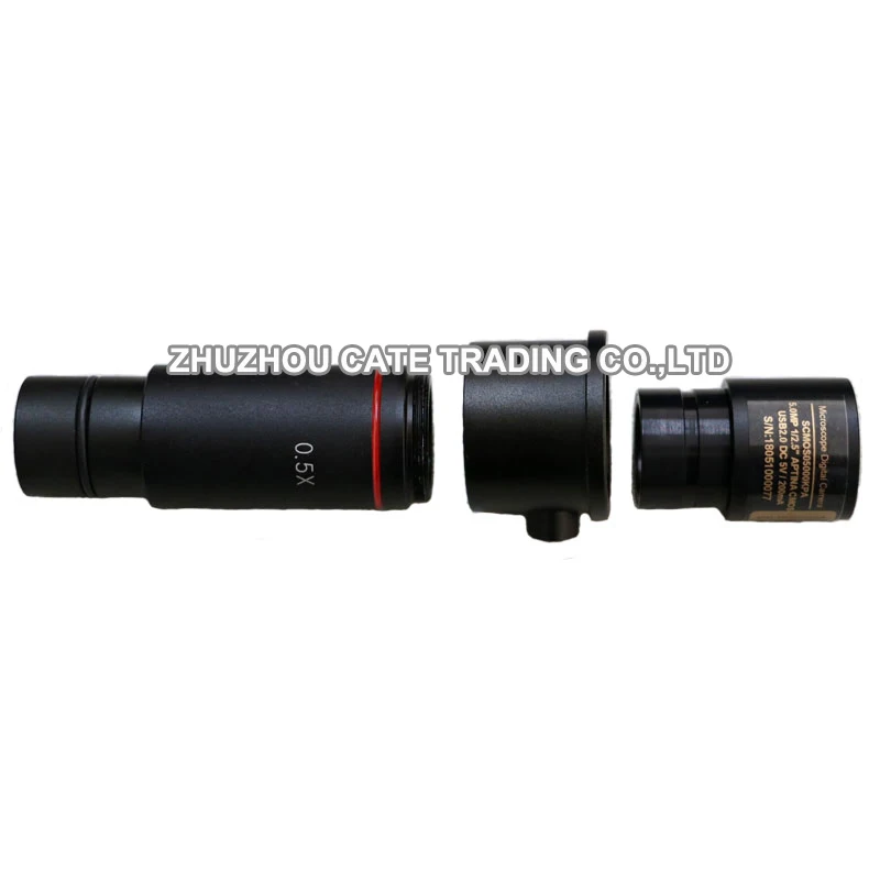 C-Mount 25.4มม.ถึง23.2มม.อะแดปเตอร์CCDอะแดปเตอร์C Mount Adapterสำหรับเชื่อมต่อเลนส์ลดและช่องมองภาพอิเล็กทรอนิกส์