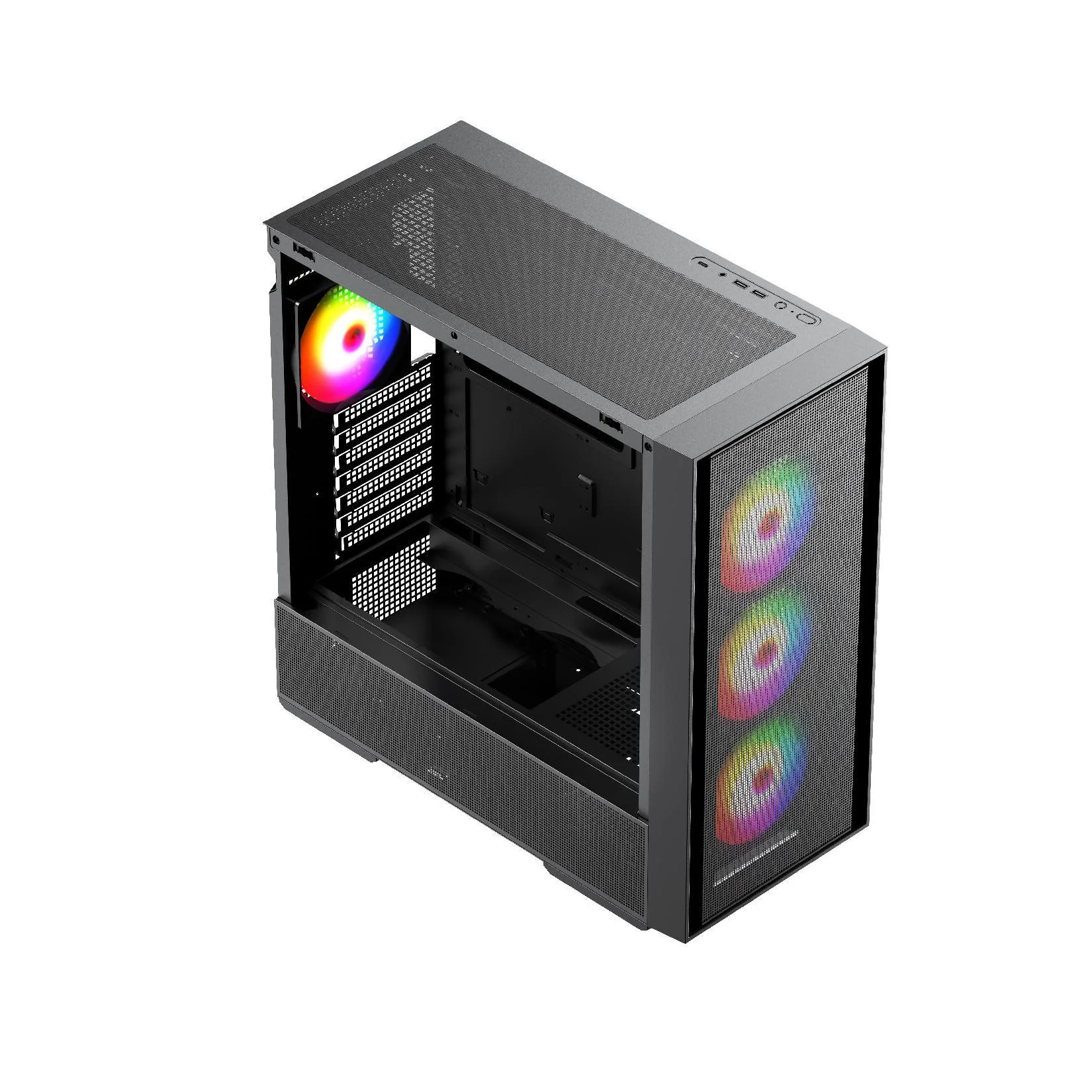 حافظة كمبيوتر من الزجاج المقسى HD USB 3.0 ATX حافظة كمبيوتر مكتبي #5