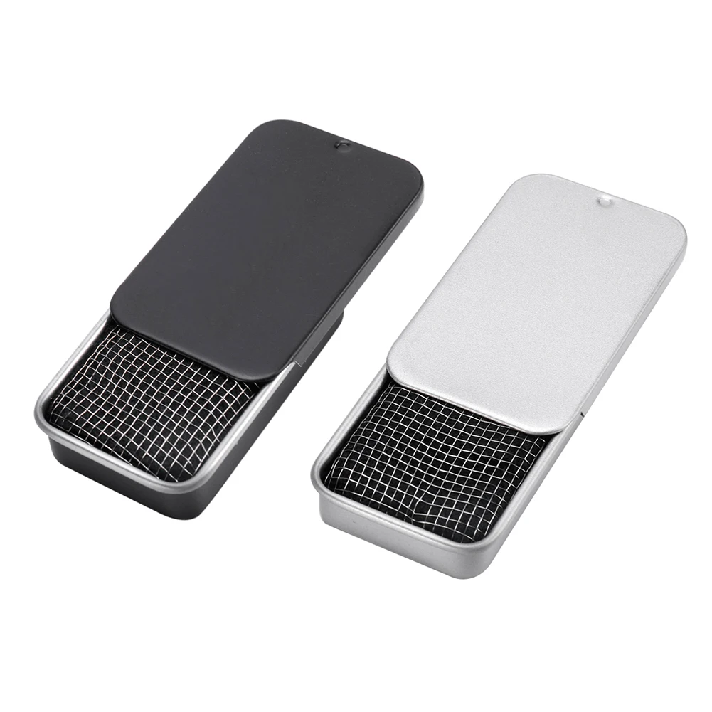 الفولاذ المقاوم للصدأ في الهواء الطلق موقد الكحول خفيفة الوزن صغيرة التخييم موقد الطبخ دفع سحب صندوق للسفر نزهة شواء لحقيبة الظهر #6