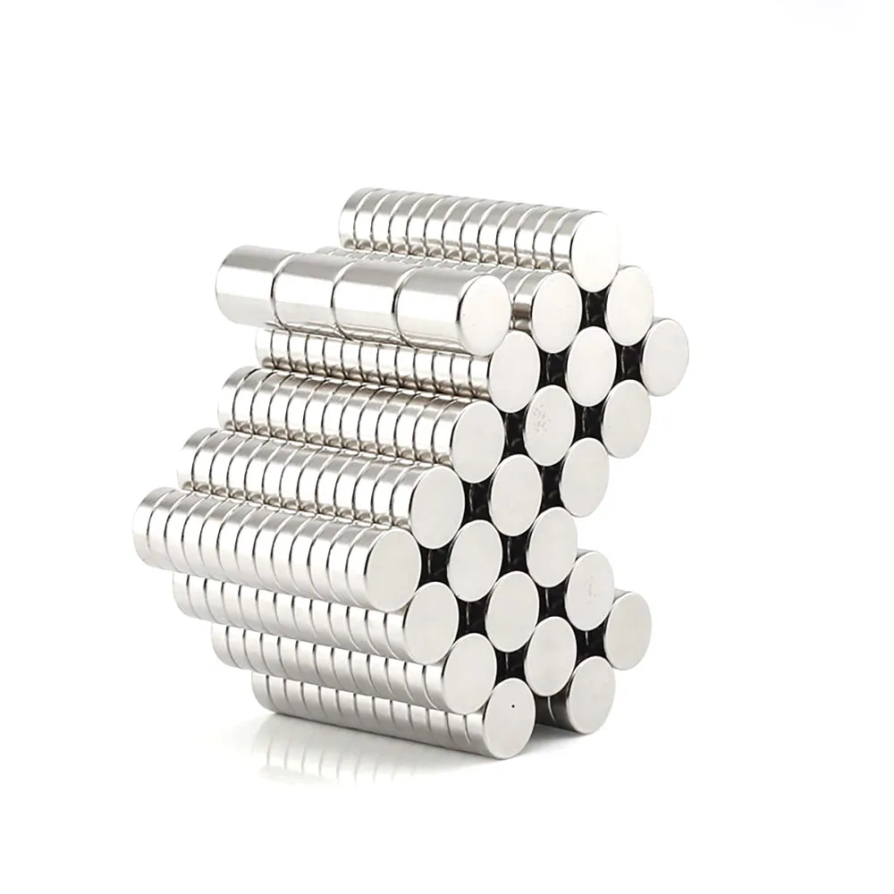 10Pc 5mm Round Small Magnet 1/1.5/2/3/4/5/6/8/10mm N35 NdFeB Neodymium Super Strong Permanent Magnetic 5x1 5x2 5x3 5x4 5x5 5x6mm