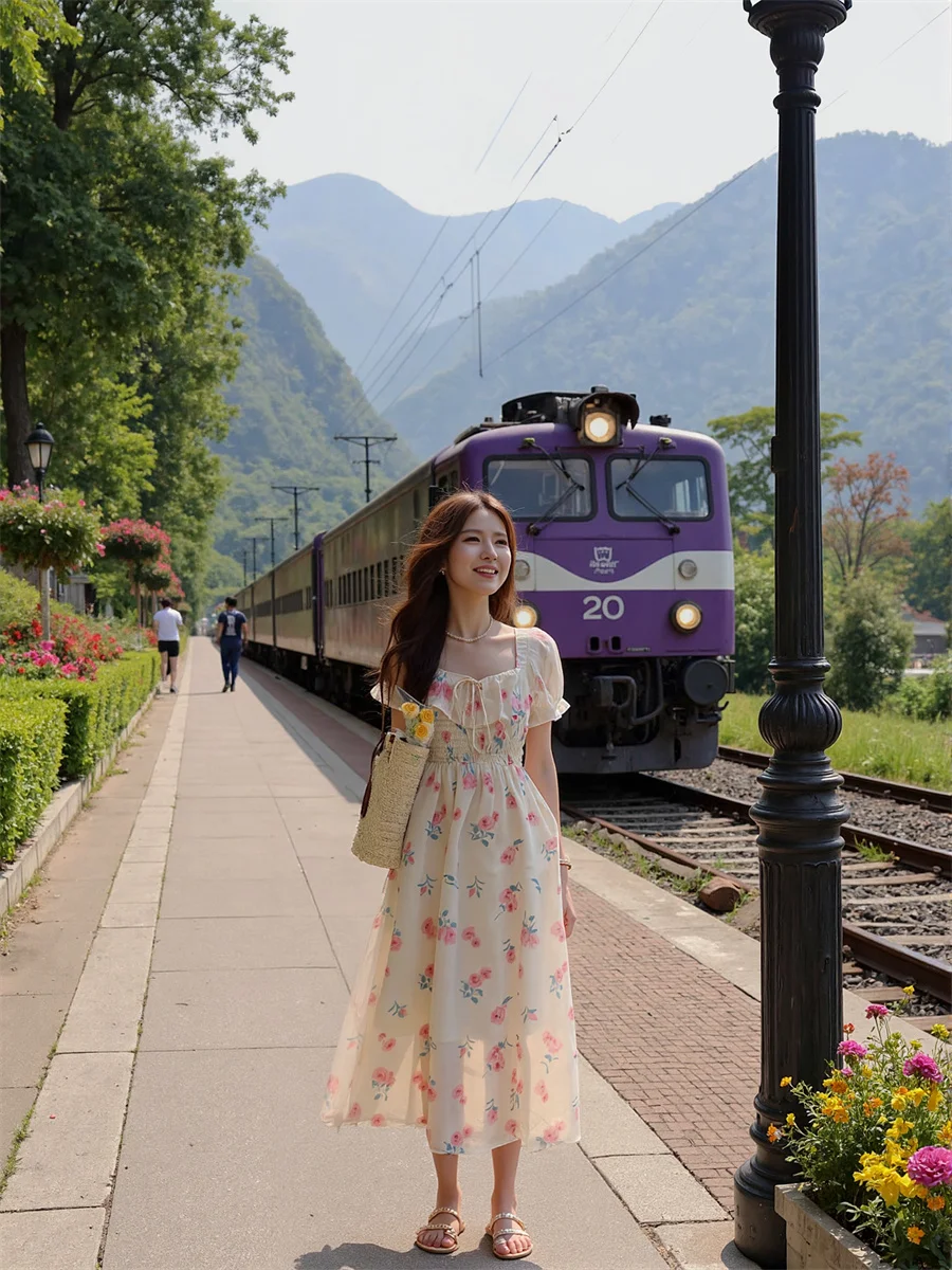 Women'S Dresses Elegant Woman For Party A-Line French Style Side-Slit High-Slit Splited Splitting Cut-Out Cutout Hollow-Out