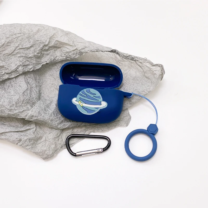 Hoạt Hình Dành Cho OPPO Enco Không 2i Ốp Lưng Ngộ Nghĩnh Vòng Silicone Chống Thả Tai Nghe Chụp Tai Bao Phụ Kiện Hearphone Hộp OPPO Enco Air2