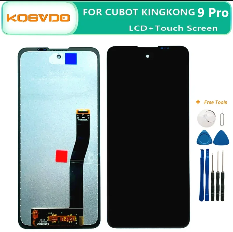 

100% Original New for Cubot KINGKONG 9 PRO LCD Display And Touch Screen 6.52inch Digitizer Assembly For kingkong9pro Replacemen